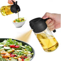 HamariDookan Pack of 2 2 in 1 Oil Dispenser (Black)