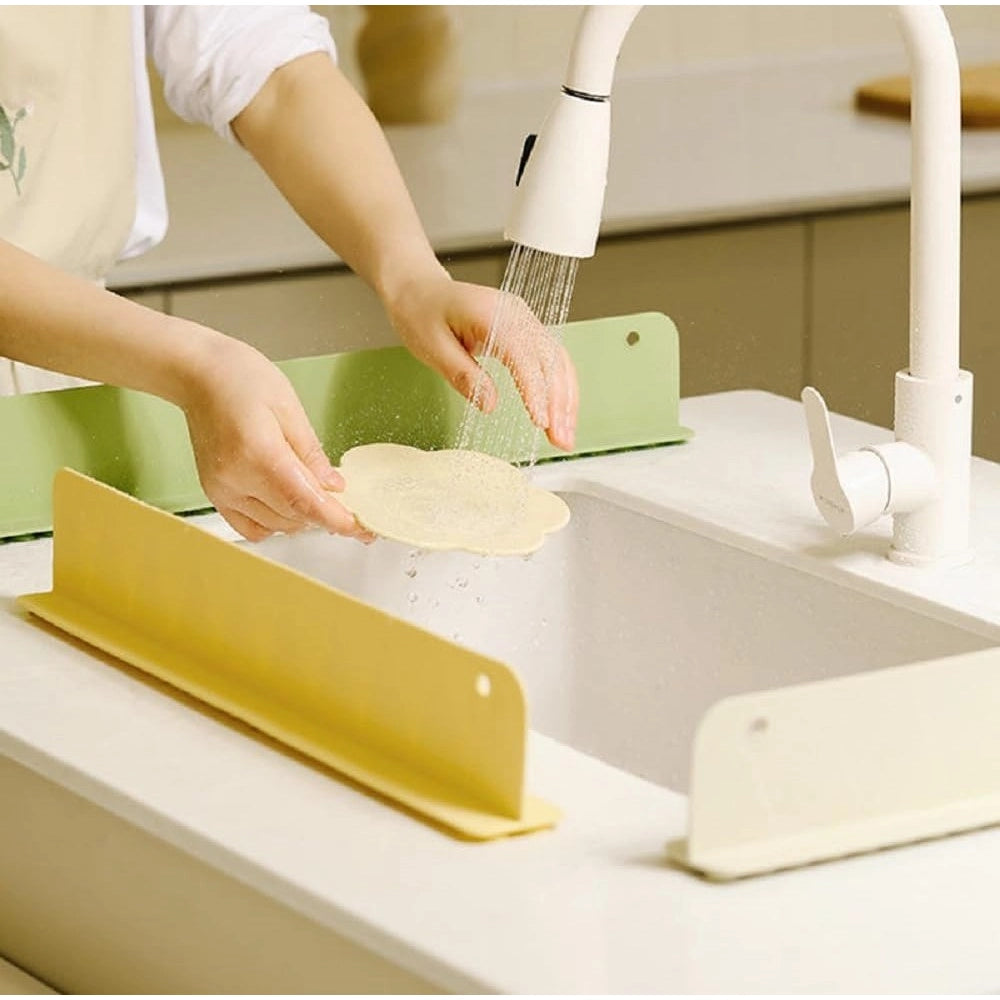 HamariDookan Silicone Sink Splash Guard for Kitchen (Multicolor)