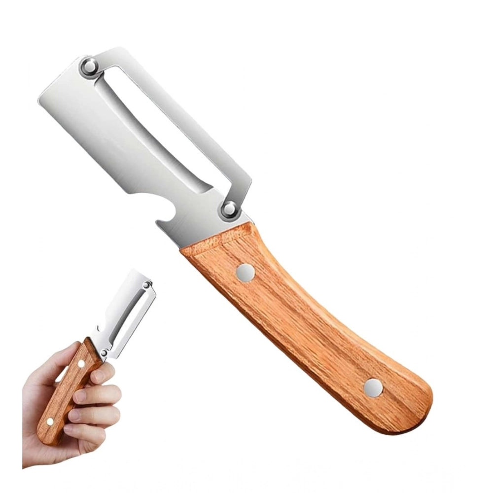 HamariDookan Pack of 2 Multi Functional Vegetable Peeler (Multicolor)