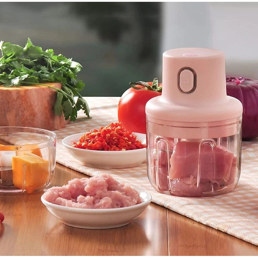 HamariDookan USB Garlic Chopper (Pink)