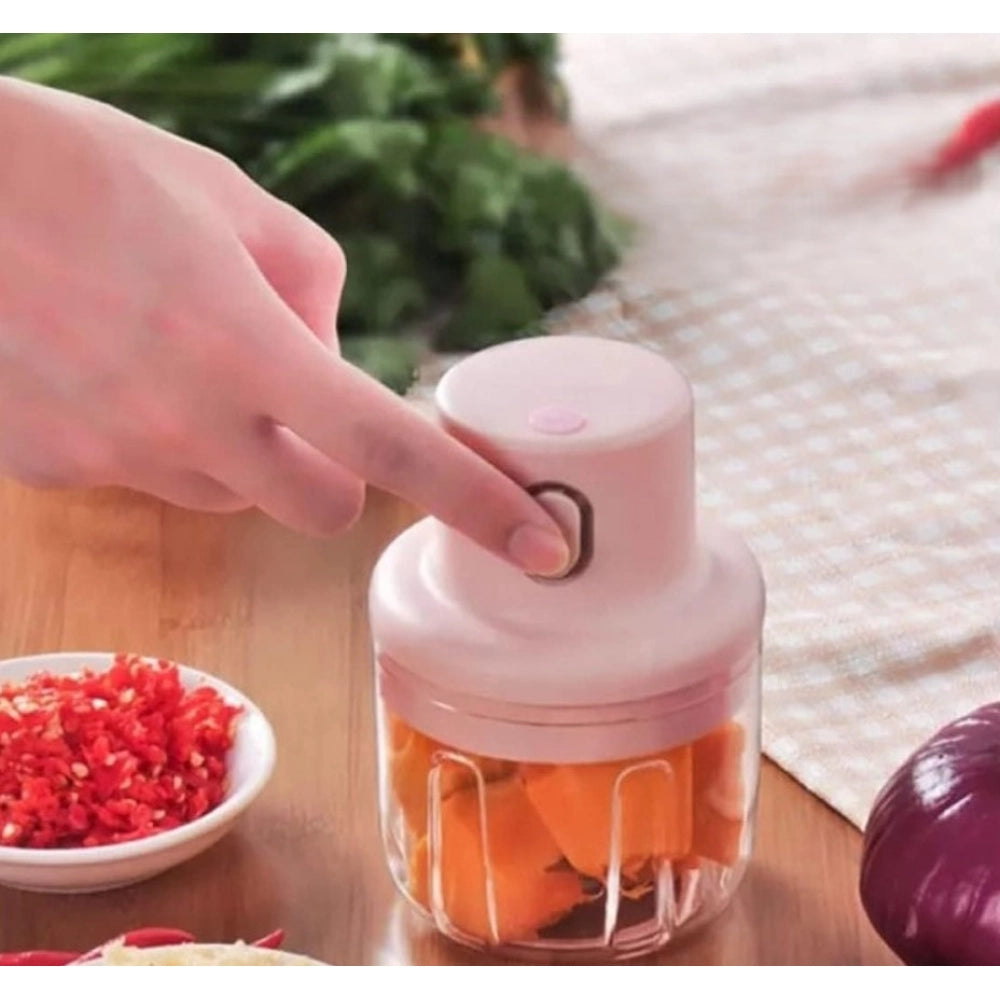 HamariDookan USB Garlic Chopper (Pink)
