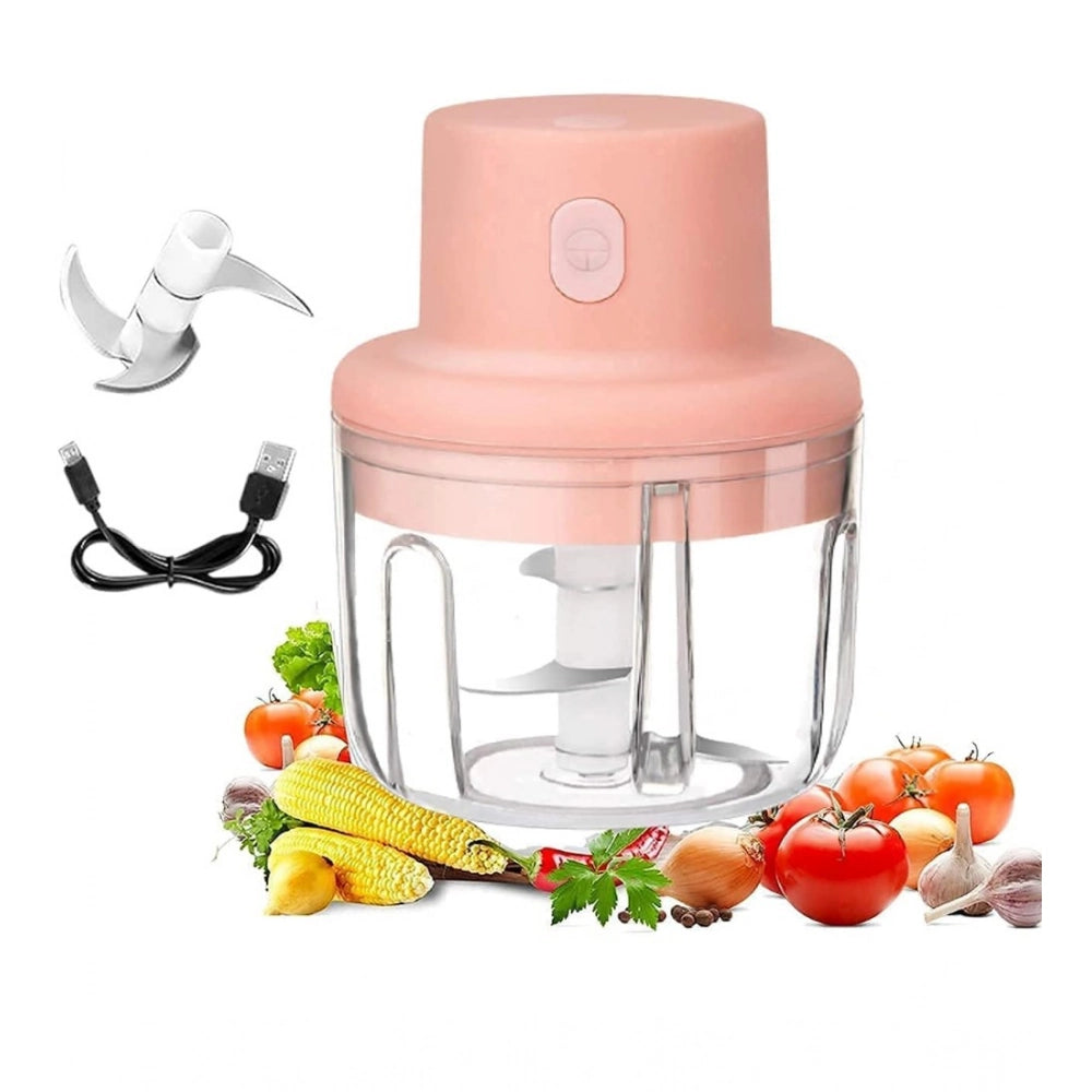 HamariDookan USB Garlic Chopper (Pink)