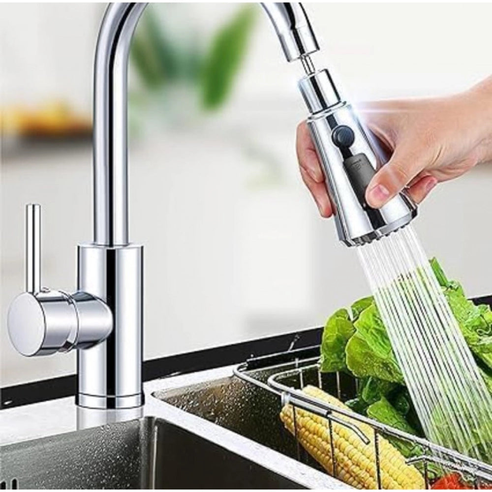 HamariDookan 360 Degree Movable Faucet (Silver)