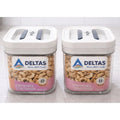 HamariDookan Pack of 2 Switchers Airtight Storage Container Set 500 ML (White)