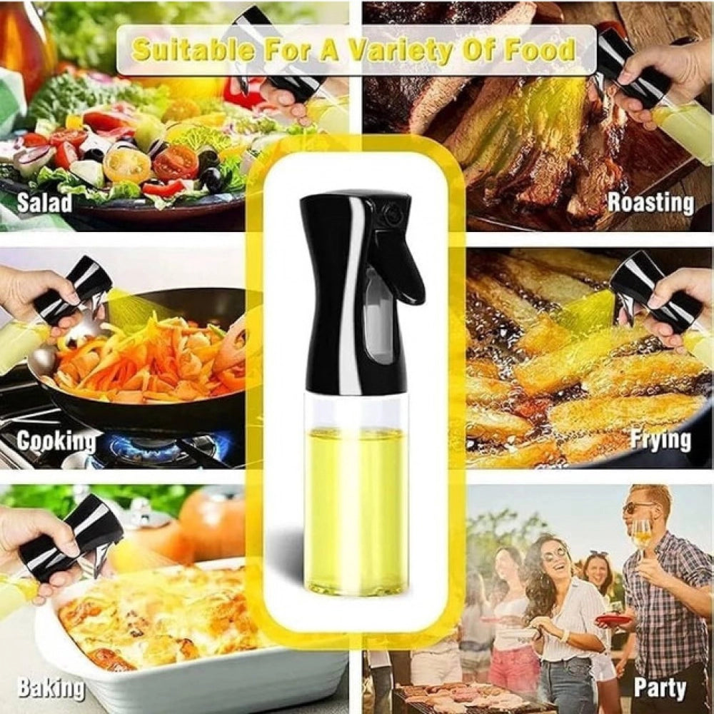 HamariDookan Pack of 2 Oil Sprayer for Cooking (Black)