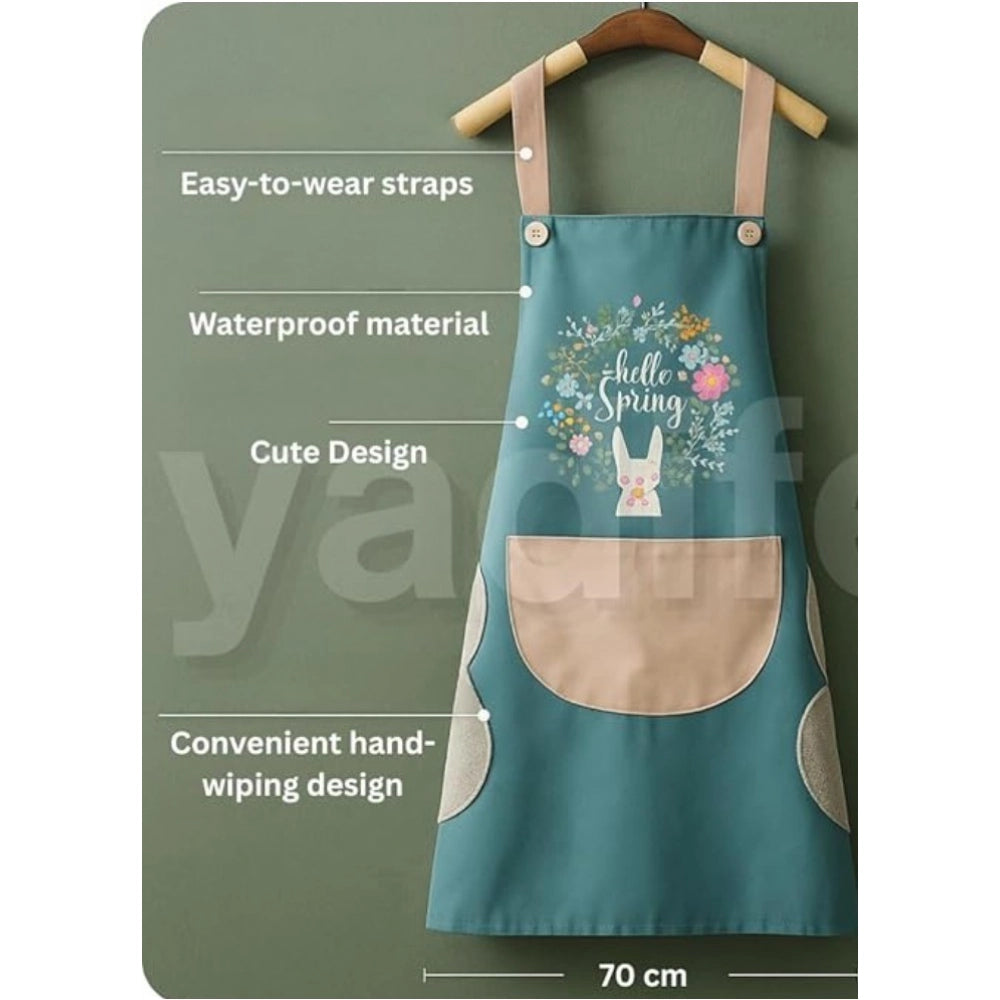 HamariDookan Pack of 2 Kitchen Pocket Apron (Multicolor)