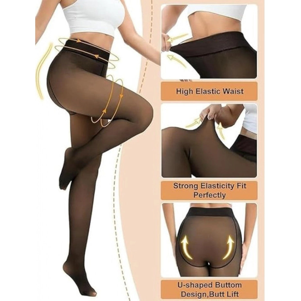 HD Winter Warm Leggings (Black)