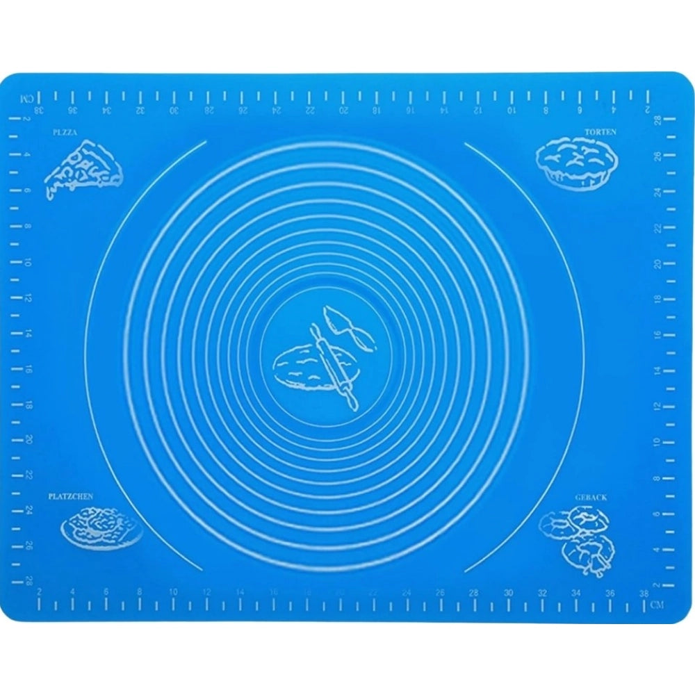HamariDookan Pack of 3 Silicone Roti Mat (Blue)
