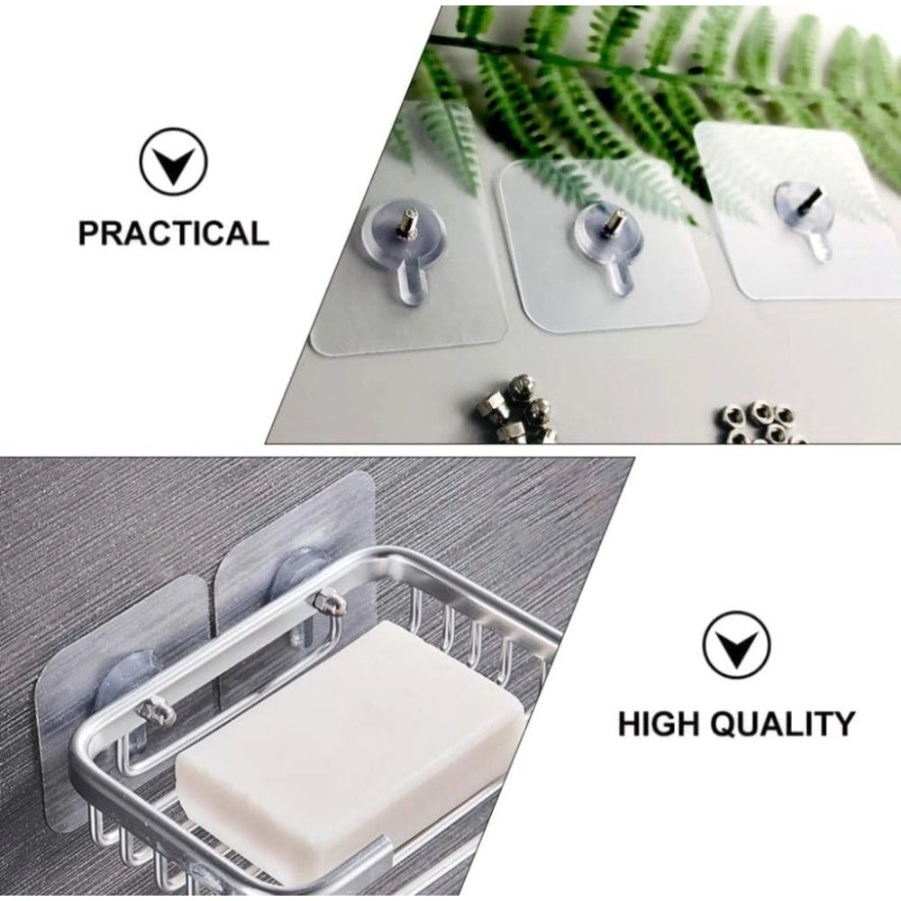 Pack of 25 Acrylic-Metal Wall Hook (Multicolor)