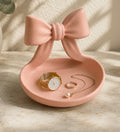 Plastic Bow Jewellery Modern Tray (Pink)