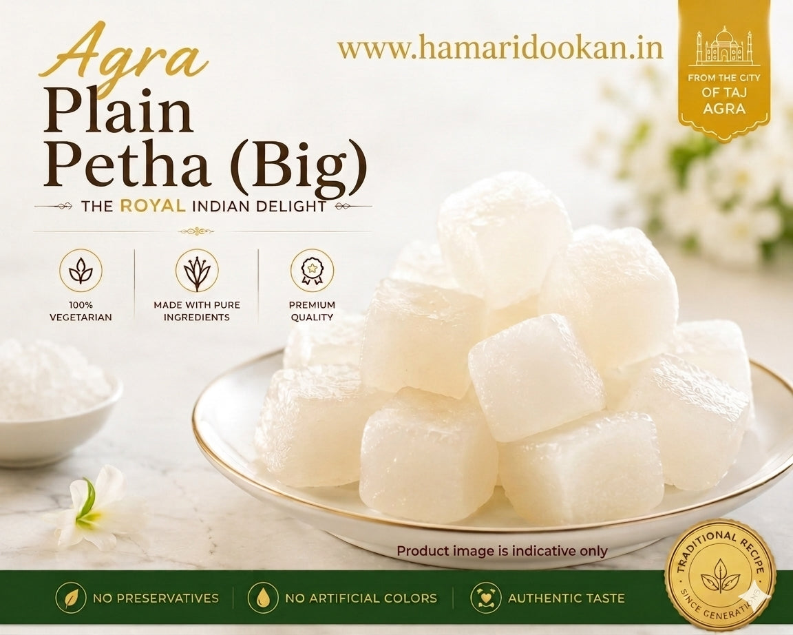 Plain Petha-Agra (Big)- 1 Kg