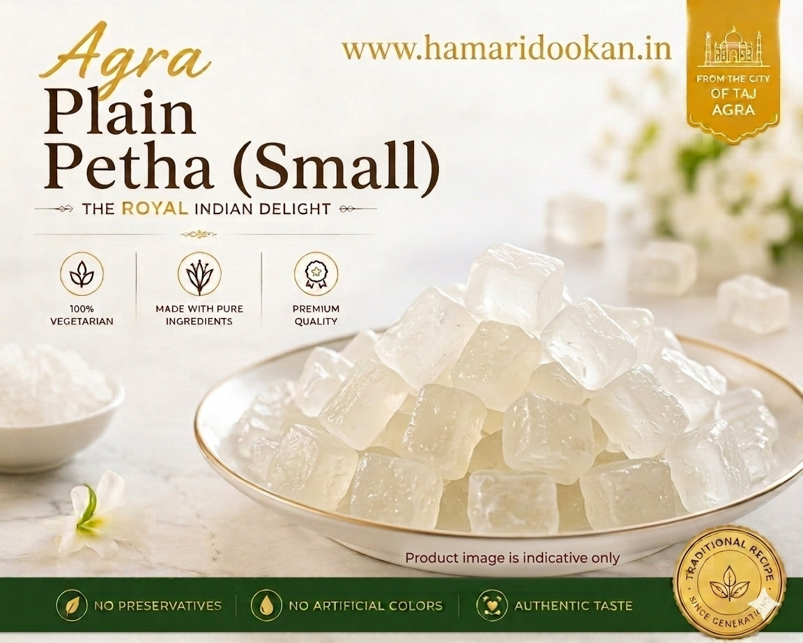 Agra Plain Petha (Small) - 1 Kg