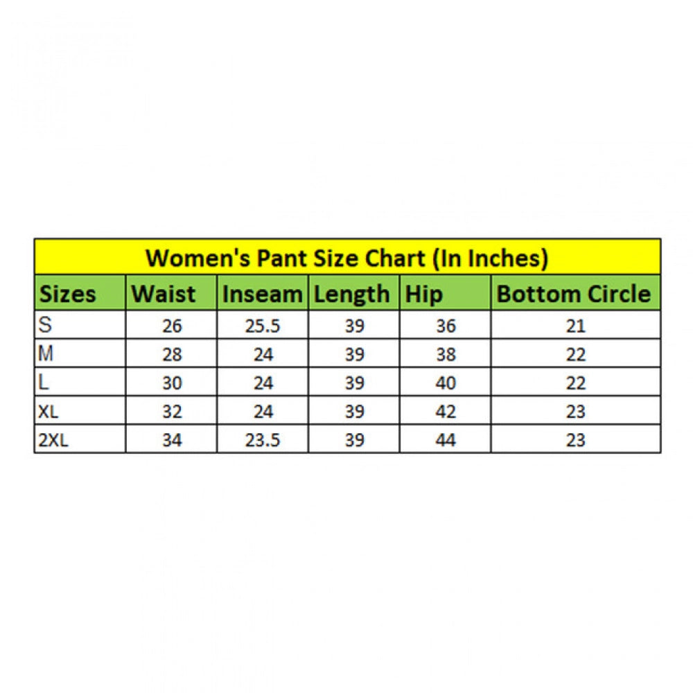 HD Women's Cotton Solid Elasticated Track Pants (Black)